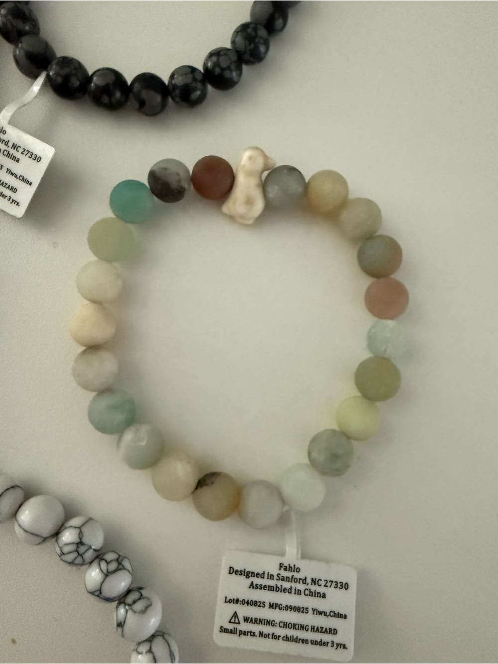 Simply Southern Fahlo and Multi-Color Beaded Bracelet Set of 7 - Picture 9 of 9